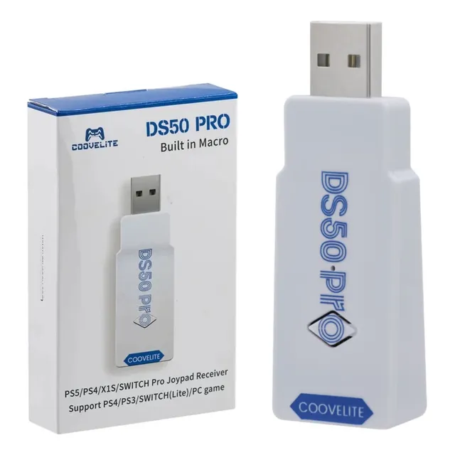 Adaptador Ds50 Pro Controlador Bluetooth Ps5 Ps4 Xbox One Pc