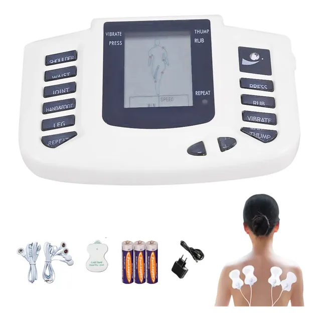Aparelho De Fisioterapia Eletrochoque Massagem + Acessorios