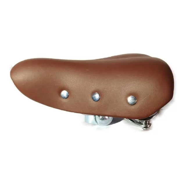 Asiento Ddk Retro Cuero Con Tachas Y Resortes - Nuevo