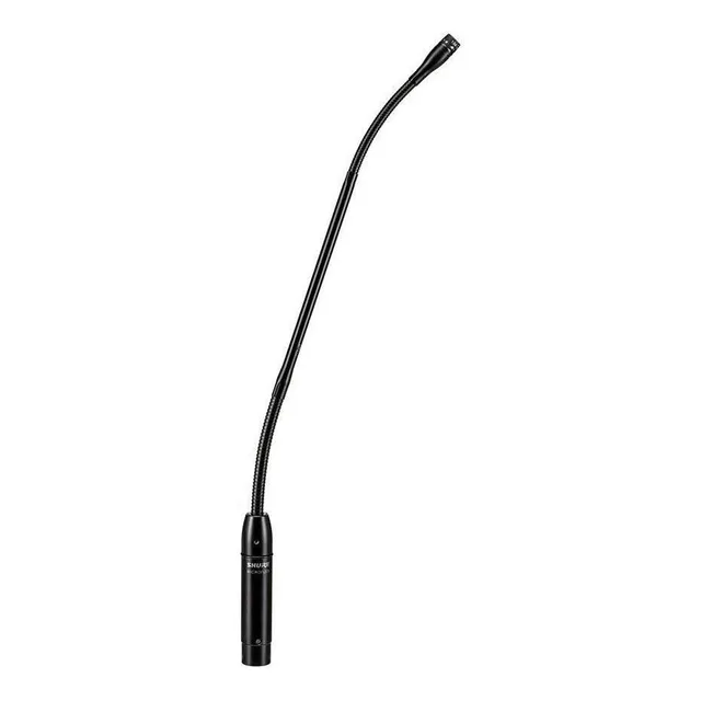 Shure Mx412/s, Micrófono Cuello De Ganso Con Preamplificador Color Negro