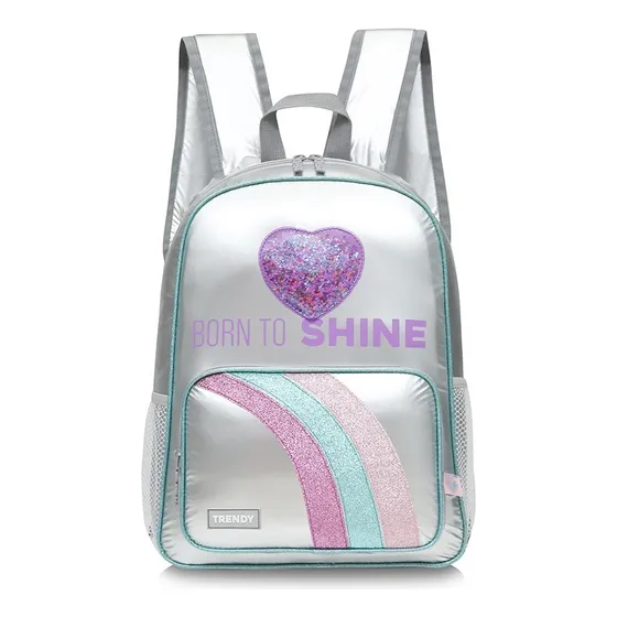 Mochila Trendy Born To Shine 15 PuLG Urbana Escolar Infantil