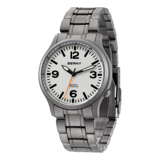 Berny Reloj De Titanio Para Hombre Movimiento De Cuarzo De B Berny Reloj De Titanio Para Hombre Movimiento De Cuarzo De B