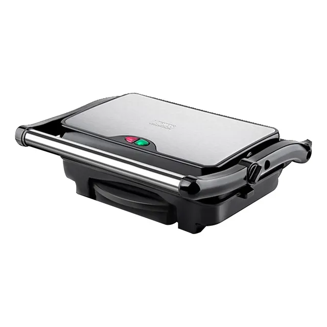 Sandwichera eléctrica Thomas TH-975 color inox/negro 220V - 240V