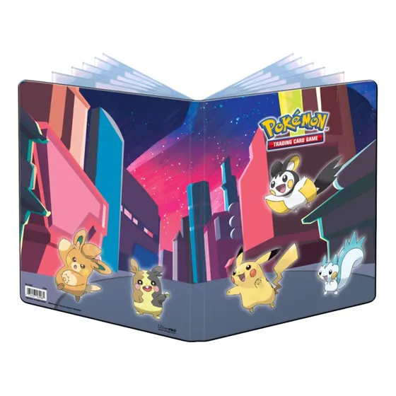 Portfolio Folder Para 180 Cartas - Pikachu Emolga