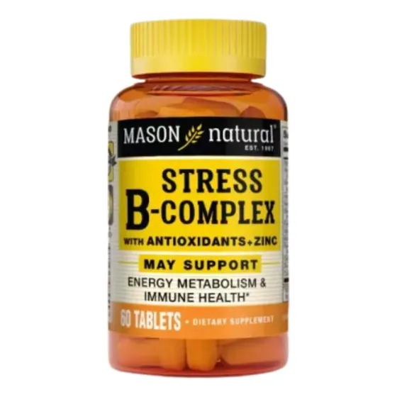 Stress Formula B-comple Con Antioxidantes + Zinc 60 Tabletas
