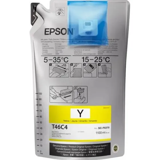 Tinta Sublimática Epson Amarela | F6370 F9470 F9470h Yellow