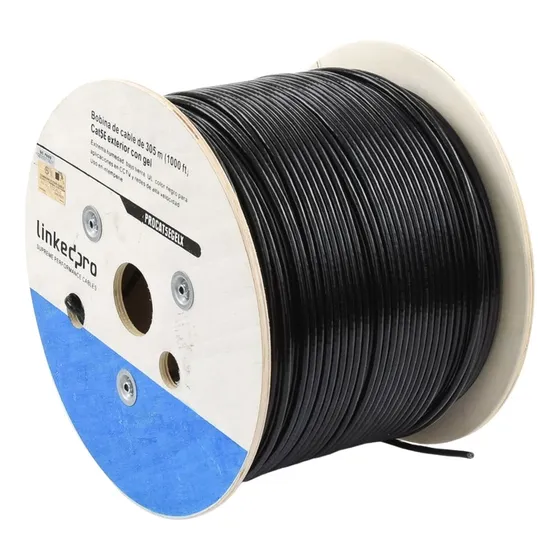 Bobina De Cable 305 Mts Cat5e Con Gel / Pro-cat-5e-gelx
