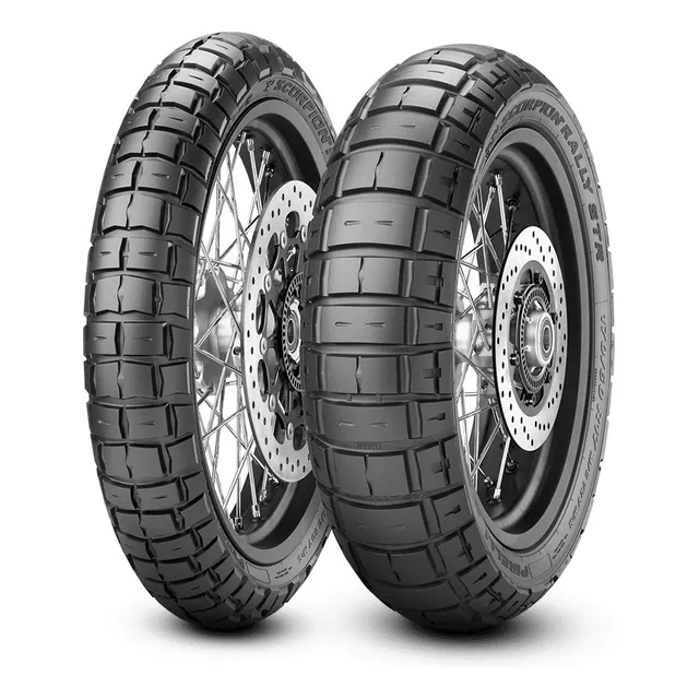 Cubiertas 110 80 19 + 150 70 17 Pirelli Scorpion Rally Str