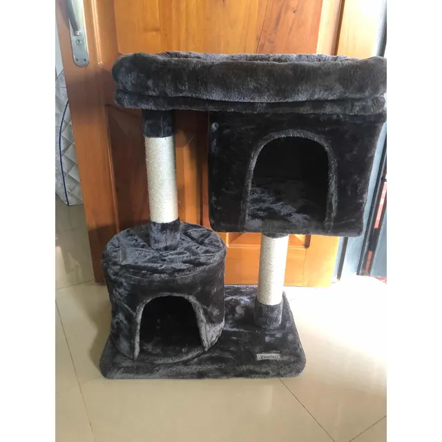 Parque, Arañador, Cama, Juego, Gimnasio Para Gatos Tapizado