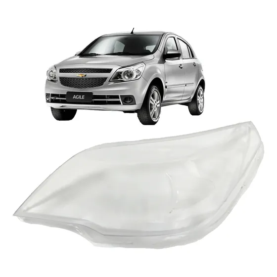 Lente Óptica Delantera P/ Chevrolet Agile 2009 10 11 12 2013