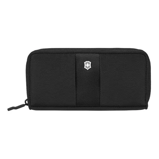 Billetera Continental Ext Con Protección Rfid Color Negro, V