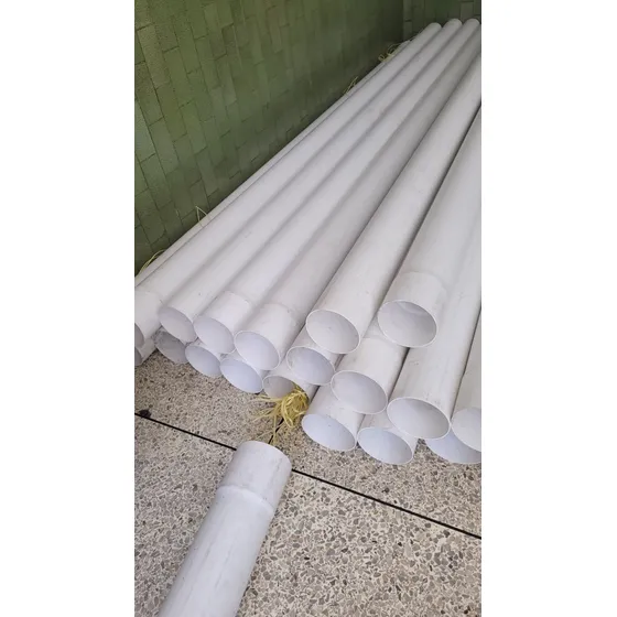 Tubo De Pvc Blanco Para Aguas Negras De 4 Pulgadas 