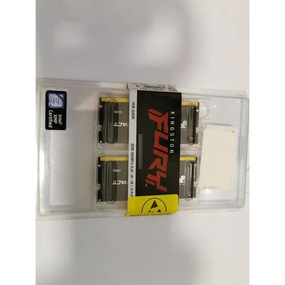 Memória Ram Kingston Fury Impact Ddr5 De 16 Gb 4800 Mt/s L15