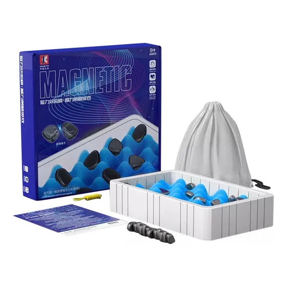 Juego de ajedrez magnético, divertido juego de mesa para fiestas