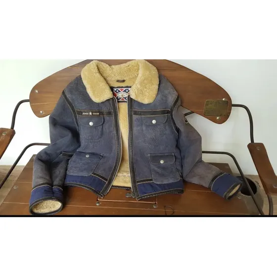 Chaqueta De Invierno De Cuero Para Damas Talla S, Usada