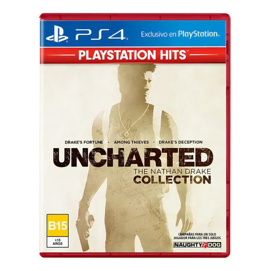 Coleção Uncharted Ps4 Physical