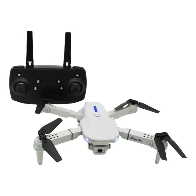 Drone Mini Cámara Hd Conectividad Wifi 2.4 Ghz 100m Alcance Color Gris