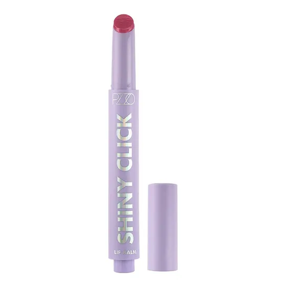 Shiny Click Lip Balm Pink Me Purple Fest | Petrizzio
