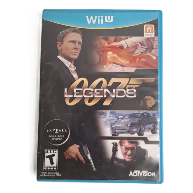 Juego De Nintendo Wii U 007 Legends Golden Eye James Bond