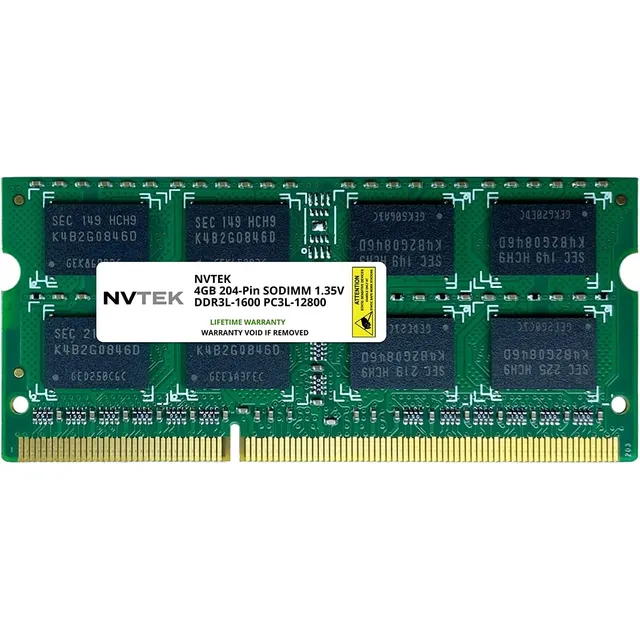 Nvtek 4gb Ddr3-1600 Pc3-12800 Sodimm Actualización De Mem...