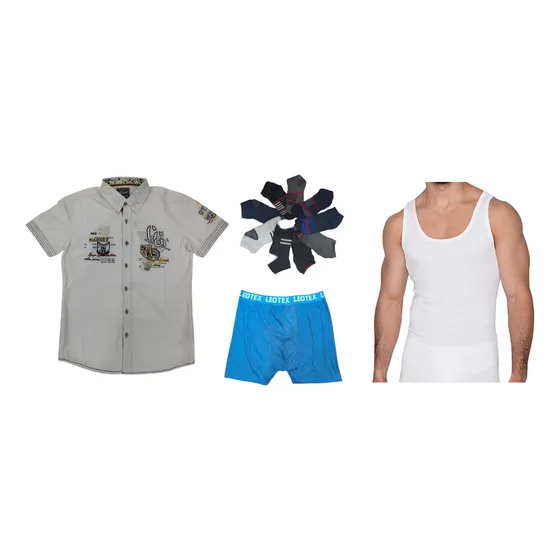Combo De Caballero Con Camisa De Vestir