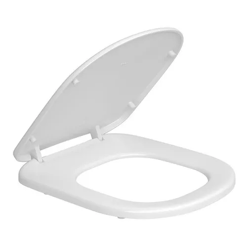 Asiento Tapa Para Inodoro Largo Deca Vogue Blanca Baño