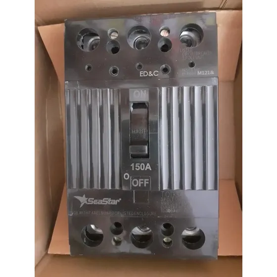Breaker Tqd 3x150amp 10ka-240v Caja Moldeada Seastar Nuevos 