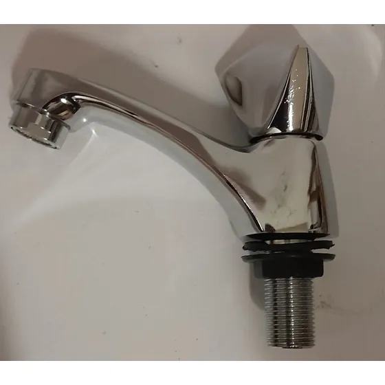 Llave P Lavamanos Metalica Cromada