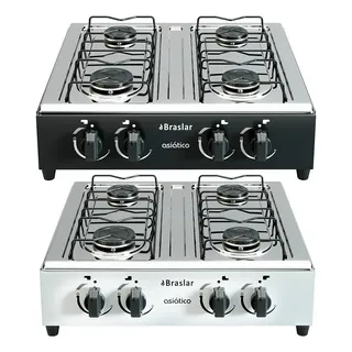 FogĂŁo Cooktop De Mesa PortĂĄtil A GĂĄs 4 Bocas Braslar FogĂŁo Cooktop De Mesa PortĂĄtil A GĂĄs 4 Bocas Braslar