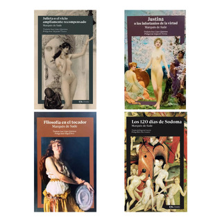 MarquĂ©s De Sade 4 Libros Julieta Justina 120 DĂas De Sodoma MarquĂ©s De Sade 4 Libros Julieta Justina 120 DĂas De Sodoma