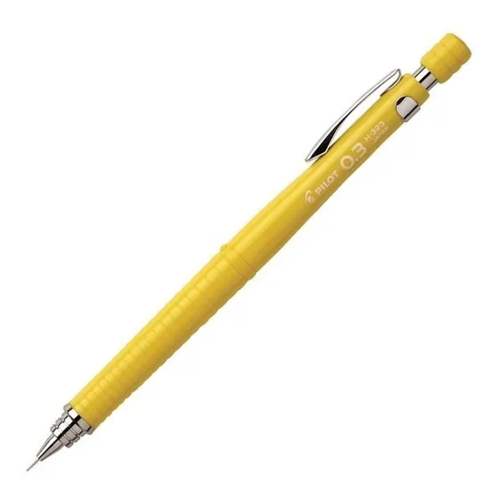 Lápiz mecánico 0.3 Pilot H-323 Color Amarillo