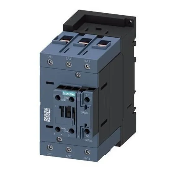 Contactor 3rt2045, 80a Ac-3, 37kw/400v, Bobina 24vca, S3 1na