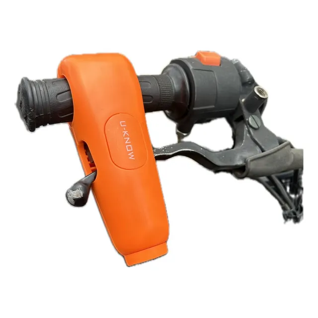 Traba Freno De Moto Con Alarma Seguridad Premium Colores