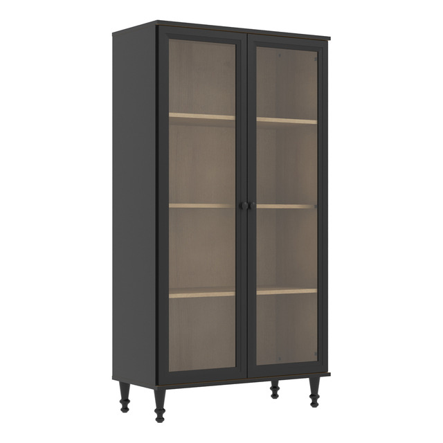 Cristaleira Ditália 2 Portas E-957 Preto Cozy Cristaleira Ditália 2 Portas E-957 Preto Cozy