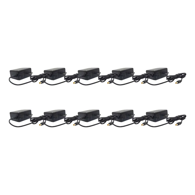 Paquete De 50 Fuentes De Poder Para Cámara Enson 12v 1.5amp