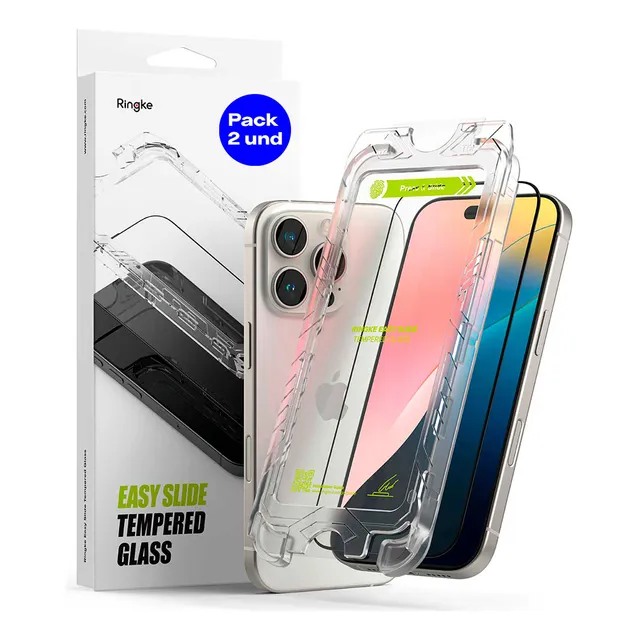 Mica De Vidrio Ringke Es Para iPhone 16 Pro Max (2und)