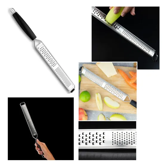 Rallador Para Queso Limon Nuez Verduras Chocolate Acero Inox