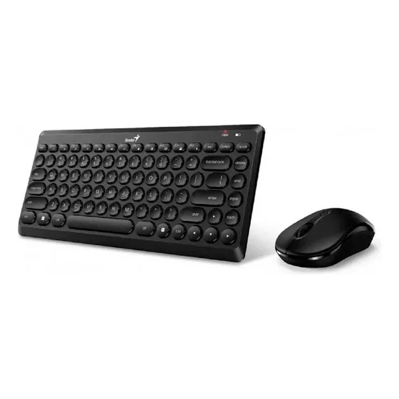 Combo Genius Teclado Y Mouse Rs2,luxemate Q8000 Wireless,