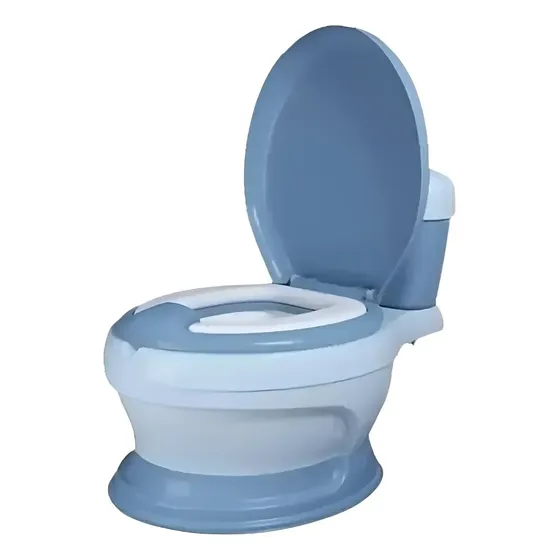 Pelela Bacinica Infantil Baño Bebe Niño Y Niña Color Azul