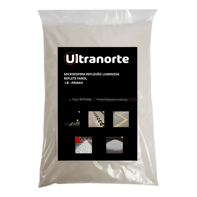 25kg Microesfera Reflexão Luminosa Reflete Farol I-b-premix