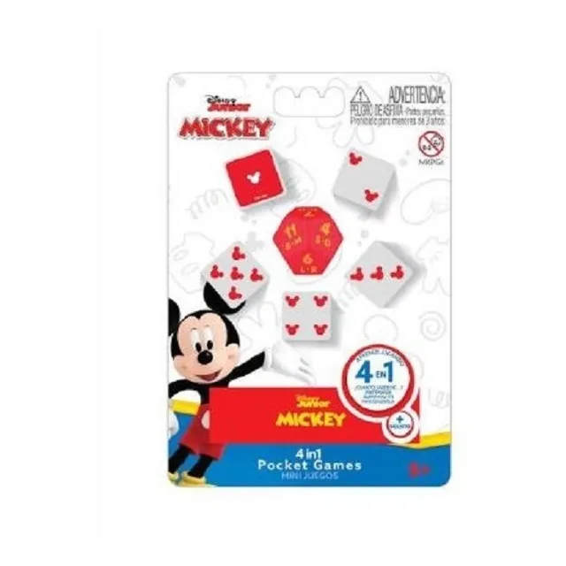 Juego De Dados 4 En 1 Disney Junior Marvel Pixar Oficial
