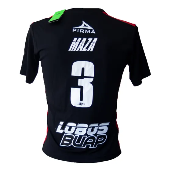 Jersey Lobos Buap Maza Rodriguez #3 Liga Mx