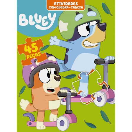 Bluey Atividades Com Quebra-cabeça Bluey Atividades Com Quebra-cabeça