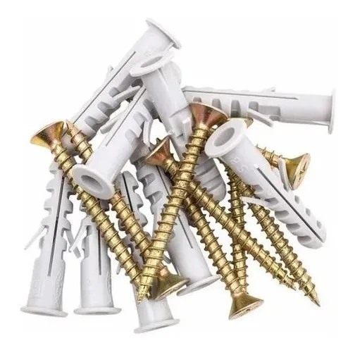 Tacho Fisher Tarugo Con Tornillos Grande Pack X25