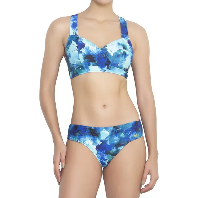 Bikini  Cross Front  - Aquarella