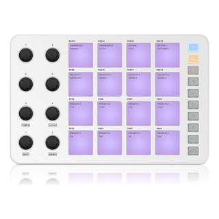 M Vave Smc Pad - Controlador Midi 8 Pads Rgb Bluetooth M Vave Smc Pad - Controlador Midi 8 Pads Rgb Bluetooth