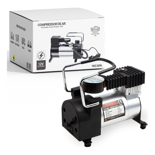 Compressor De Ar Elétrico Portåtil B-max Bmax101 0l 35w Prata Compressor De Ar Elétrico Portåtil B-max Bmax101 0l 35w Prata