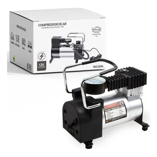 Compressor De Ar Elétrico Portåtil B-max Bmax101 0l 35w Prata Compressor De Ar Elétrico Portåtil B-max Bmax101 0l 35w Prata