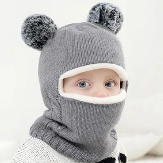 Nuevo Sombrero De Bebé, Bufanda, Gorro De Punto Para Niños,