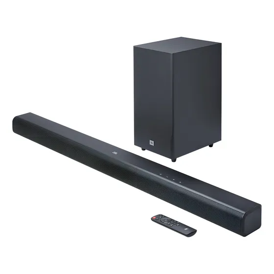 JBL Sb580 Soundbar potência de 220w Dolby Atmos e subwoofer sem fio cor preto